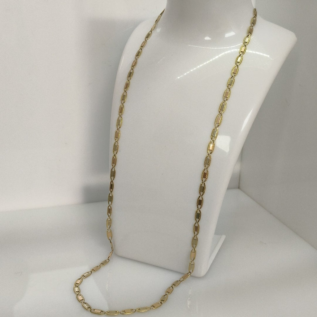 CADENA ORO COMBINADO 14 K 14.8 GRMS (SEMINUEVO)
