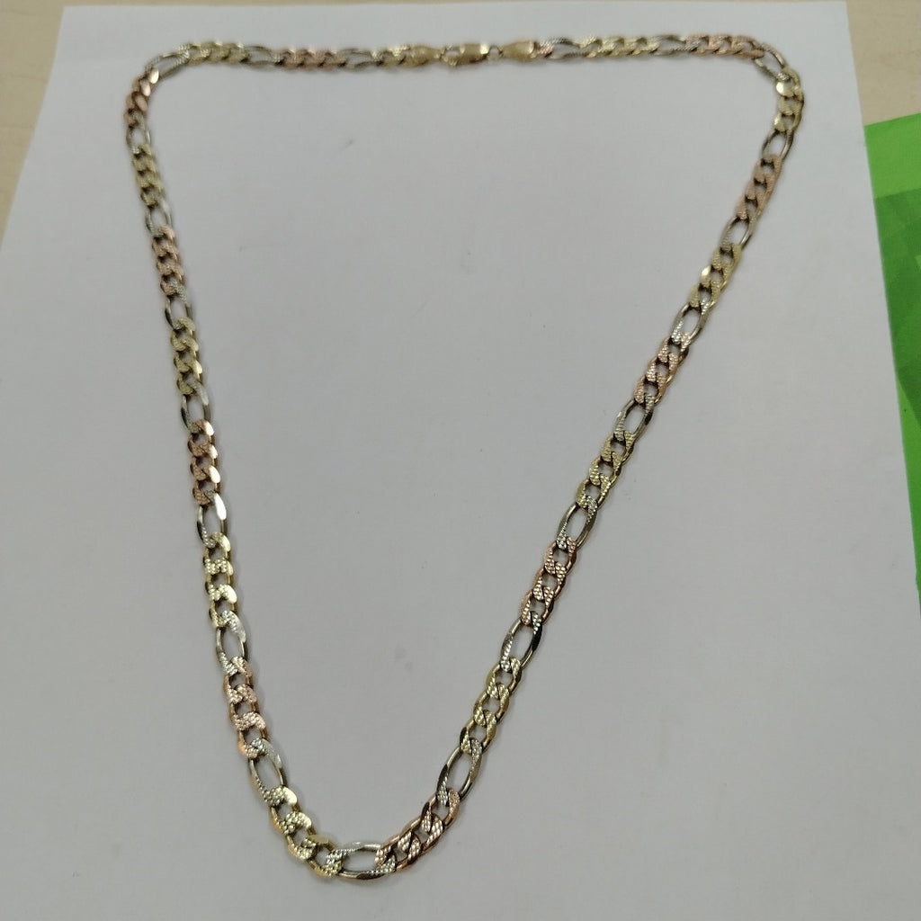 CADENA ORO, ORO COMBINADO 14 K 46.1 GRMS (SEMINUEVO)
