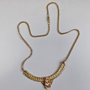 GARGANTILLA ORO COMBINADO 14 K 8 GRMS (SEMINUEVO)