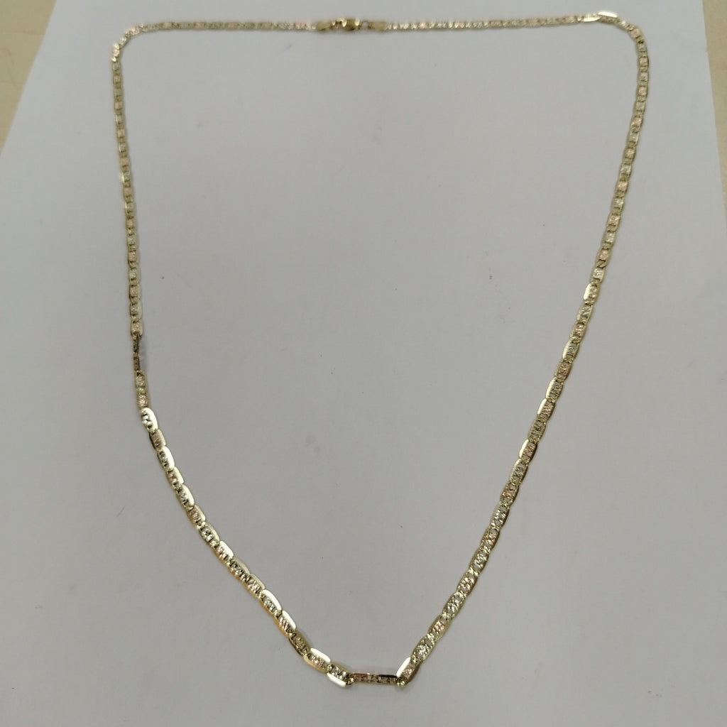 CADENA ORO, ORO COMBINADO 14 K 11.6 GRMS (SEMINUEVO)