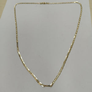 CADENA ORO, ORO COMBINADO 14 K 11.6 GRMS (SEMINUEVO)