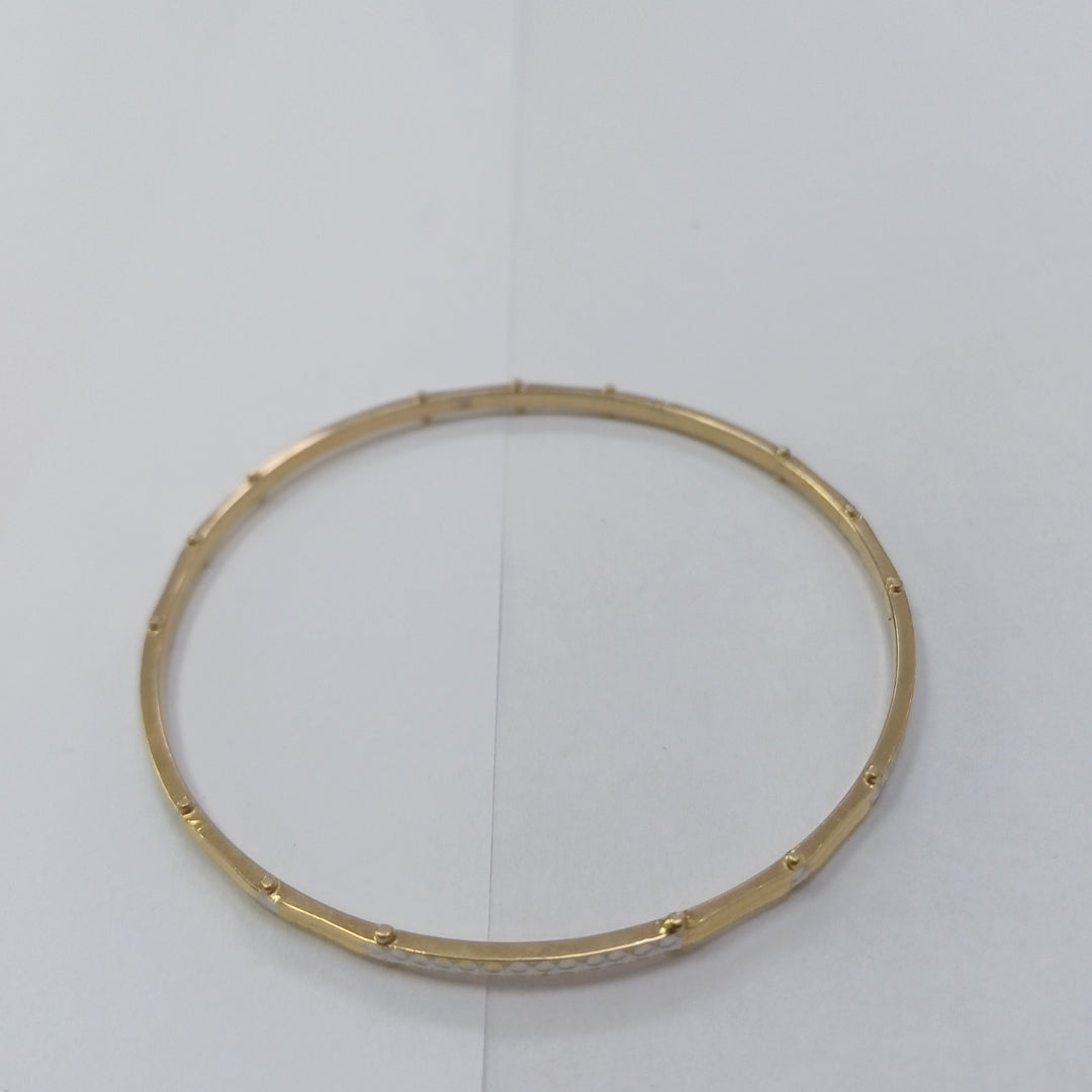 PULSERA RIGIDA ORO 18 K 10,00 GRMS (SEMINUEVO)