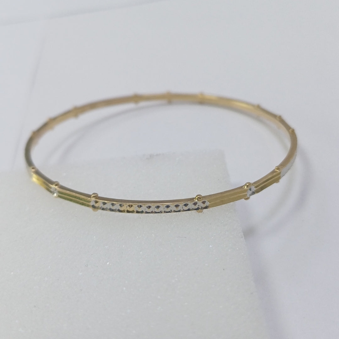 PULSERA RIGIDA ORO 18 K 9,90 GRMS (SEMINUEVO)