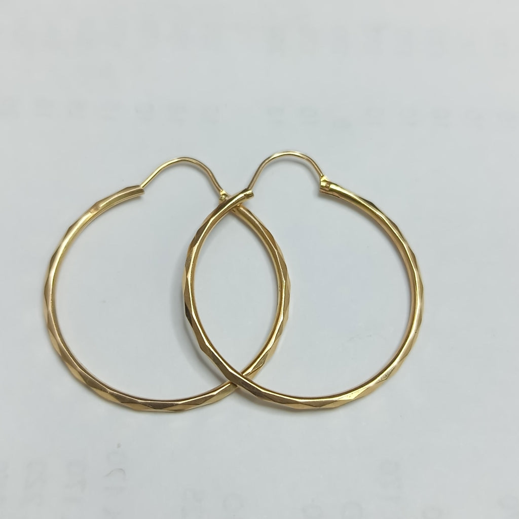 ARRACADAS PAR ORO 14 K 2 GRMS (SEMINUEVO)