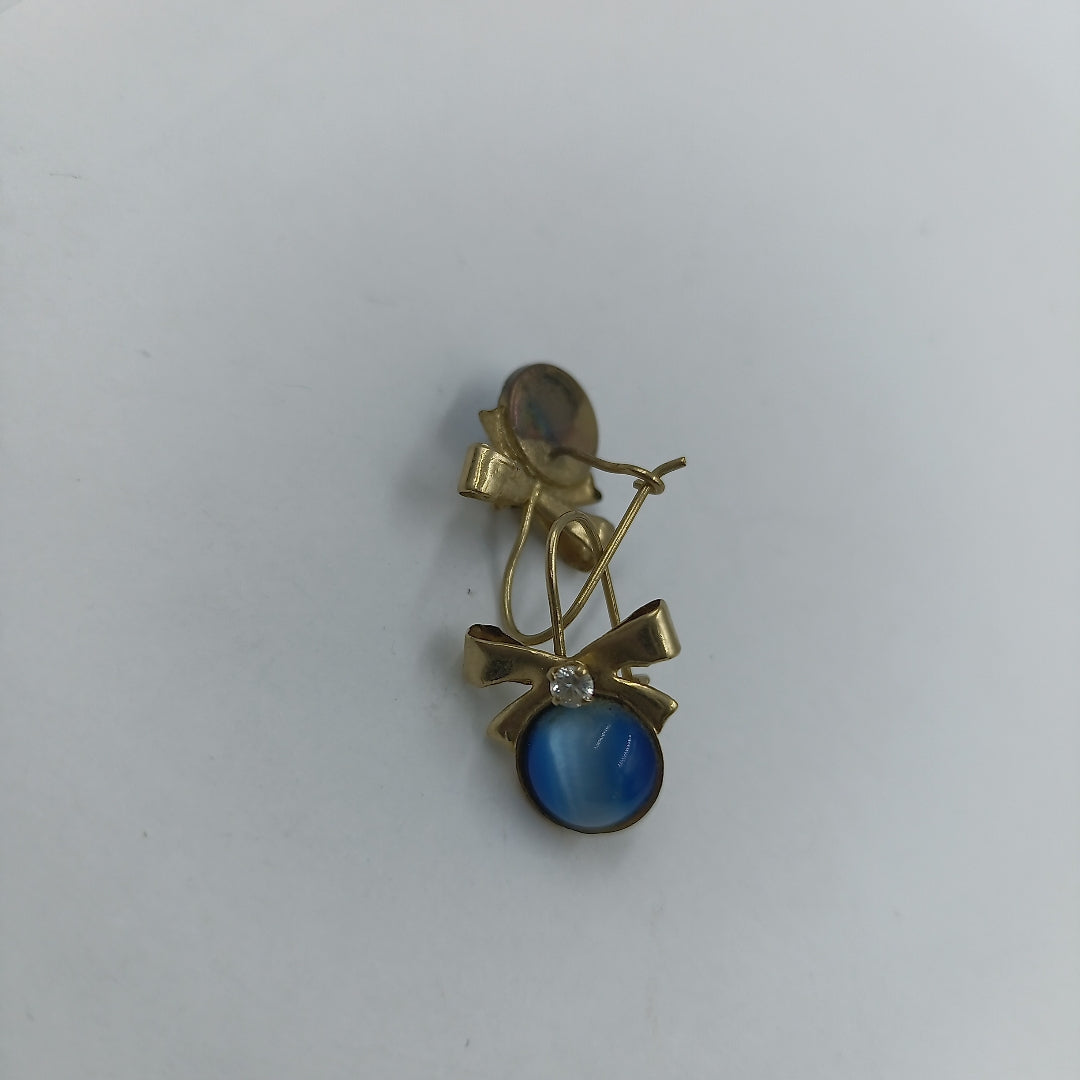 ARETES PAR ORO 14 K 1.9 GRMS (SEMINUEVO)