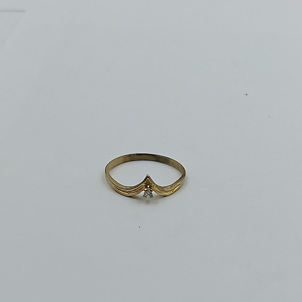 ANILLO ORO 10 K 0.8 GRMS (SEMINUEVO)
