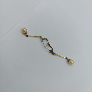 ARETES PAR ORO 10 K 2.5 GRMS (SEMINUEVO)