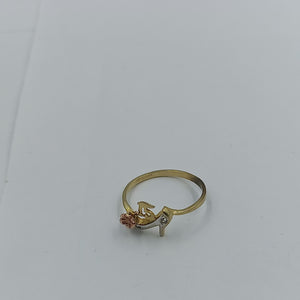 ANILLO ORO 10 K 1.2 GRMS (SEMINUEVO)