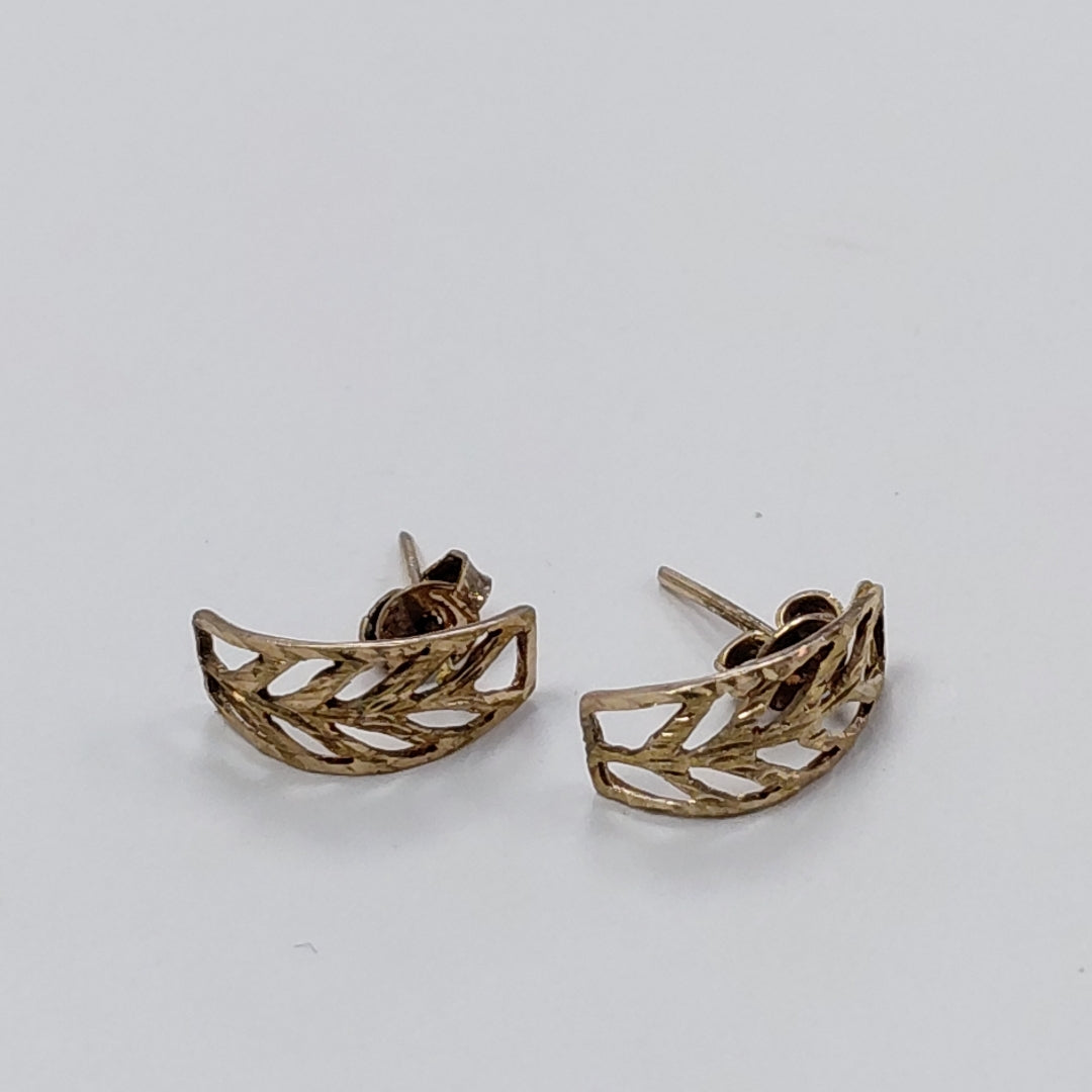 ARETES PAR ORO 10 K 1,20 GRMS (SEMINUEVO)