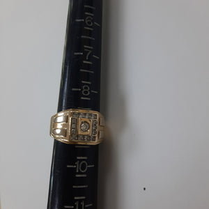 ANILLO ORO 14 K 7.3 GRMS (SEMINUEVO)
