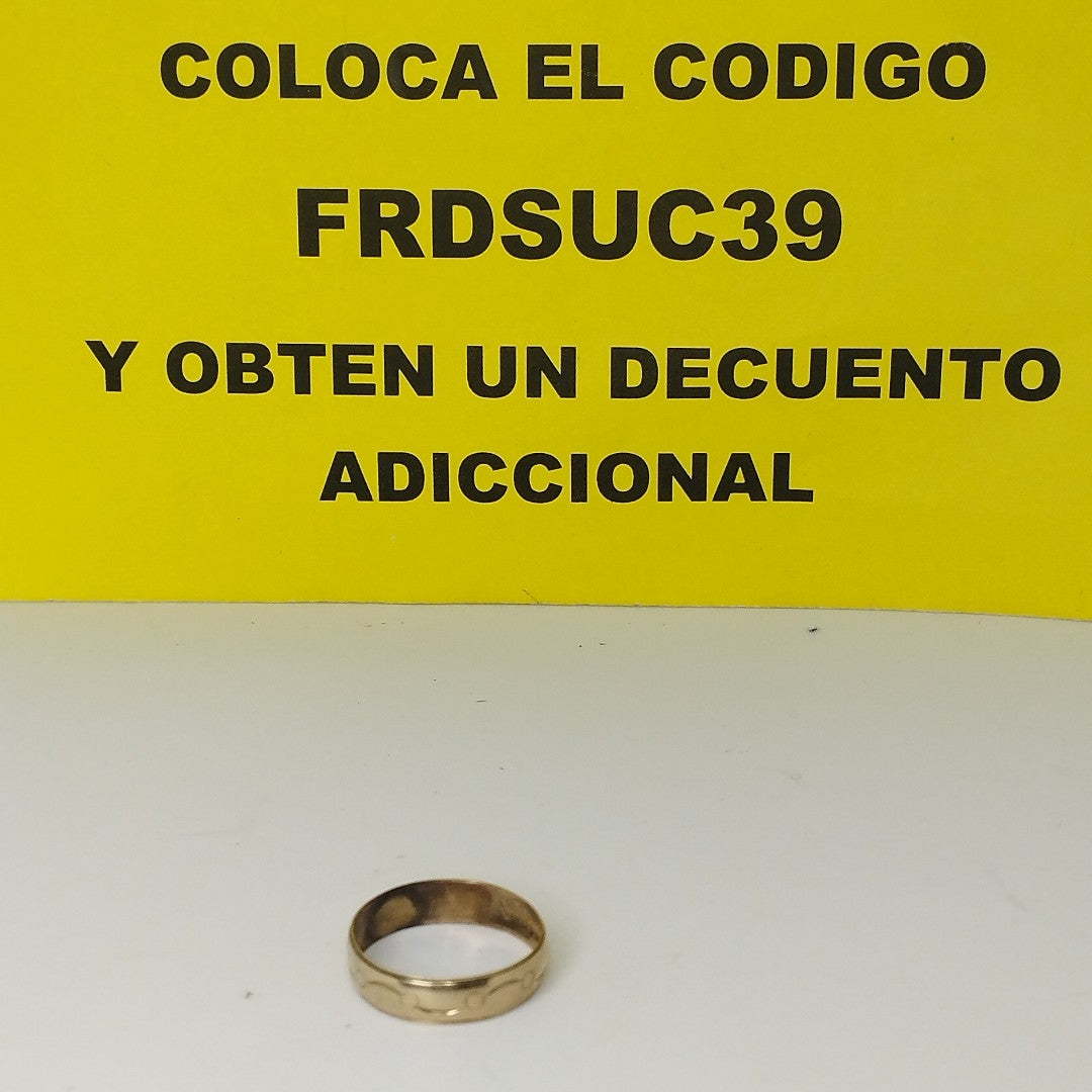 ARGOLLA ORO 8 K 1,10 GRMS (SEMINUEVO)