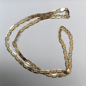 CADENA ORO COMBINADO 14 K 13,30 GRMS (SEMINUEVO)