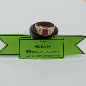 ANILLO ORO 10 K 4,40 GRMS (SEMINUEVO)