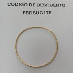 PULSERA RIGIDA ORO 14 K 2.9 GRMS (SEMINUEVO)
