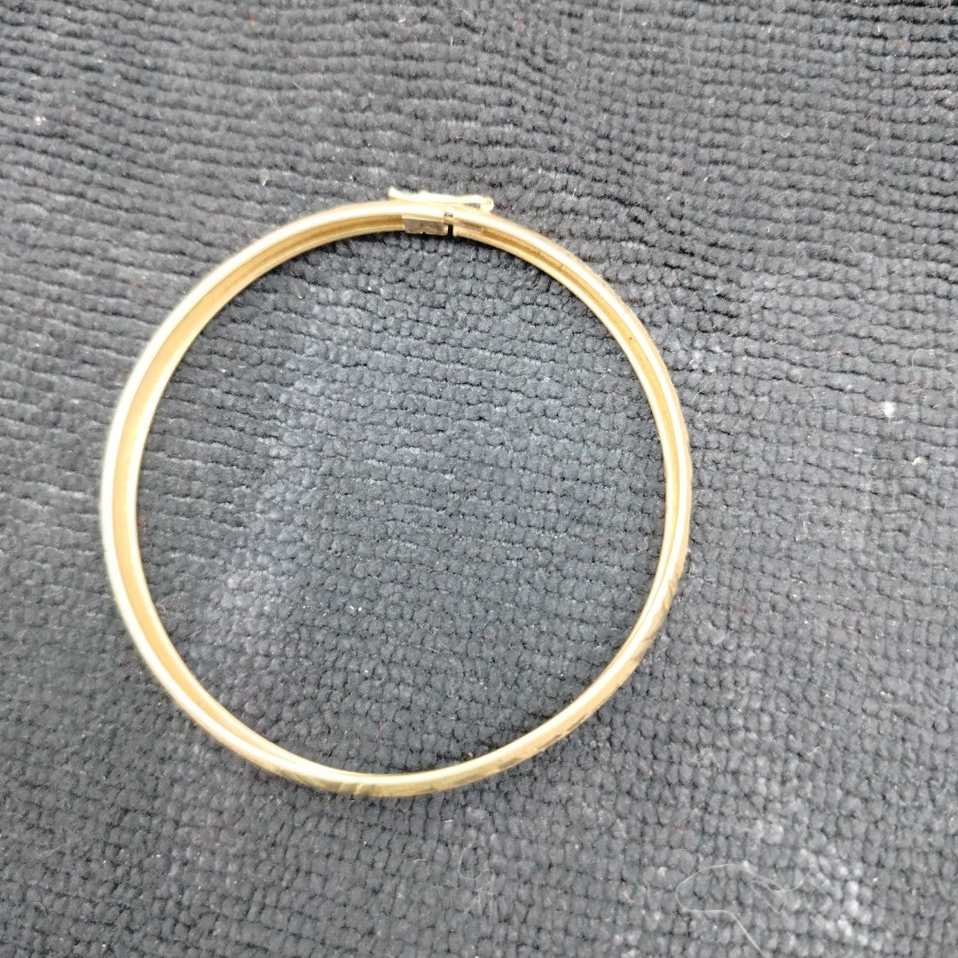PULSERA RIGIDA ORO 10 K 4,80 GRMS (SEMINUEVO)