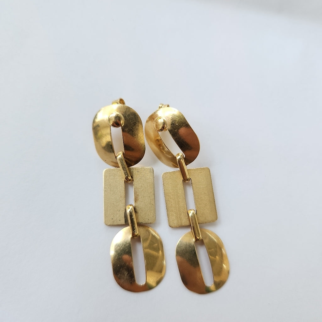 ARETES PAR ORO 14 K 4,90 GRMS (SEMINUEVO)