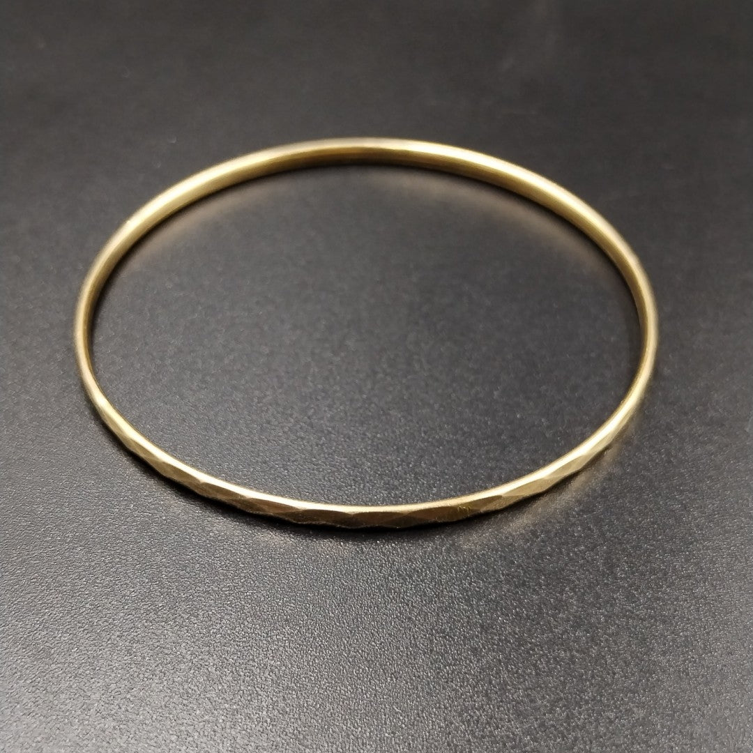 PULSERA RIGIDA ORO 14 K 4,30 GRMS (SEMINUEVO)