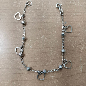 PULSERA TEJIDO ESPECIAL PLATA .925 18 CM 2.7 GR (NUEVO)