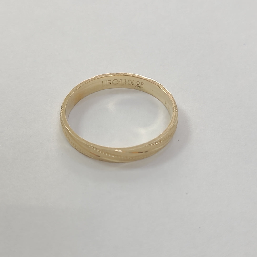 ARGOLLA ORO 14 K 2.4 GRMS (SEMINUEVO)