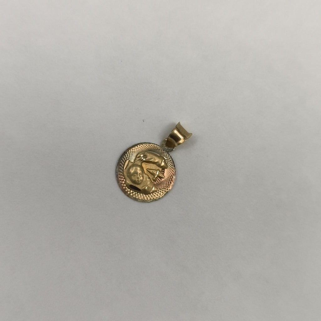 MEDALLA RELIGIOSA ORO 10 K 0,90 GRMS (SEMINUEVO)