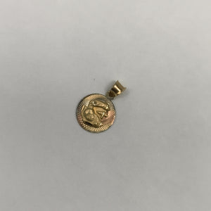MEDALLA RELIGIOSA ORO 10 K 0,90 GRMS (SEMINUEVO)