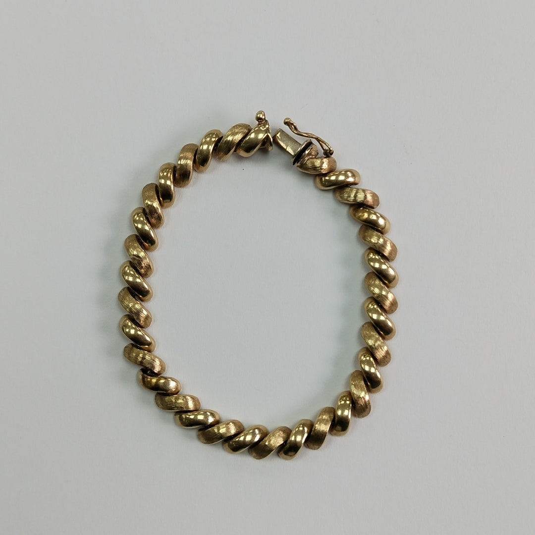 PULSERA ORO 14 K 14,00 GRMS (SEMINUEVO)
