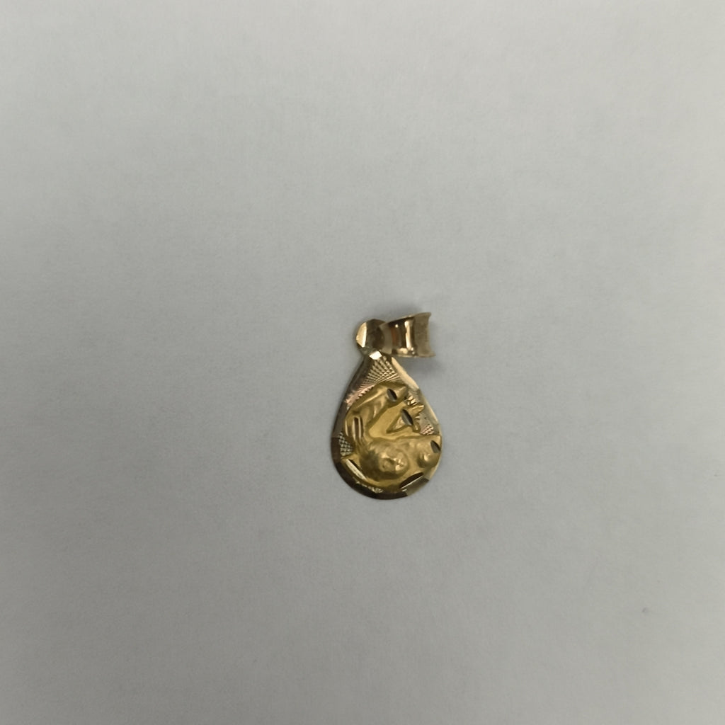 MEDALLA RELIGIOSA ORO 10 K 0,70 GRMS (SEMINUEVO)