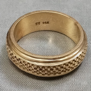 ARGOLLA ORO 14 K 14.9 GRMS (SEMINUEVO)