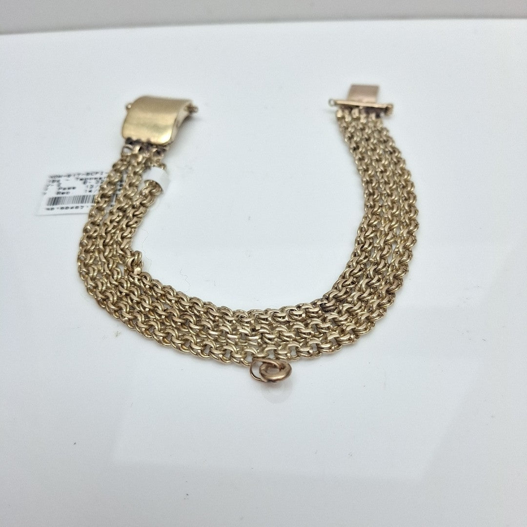 PULSERA ORO 10 K 28,50 GRMS (SEMINUEVO)
