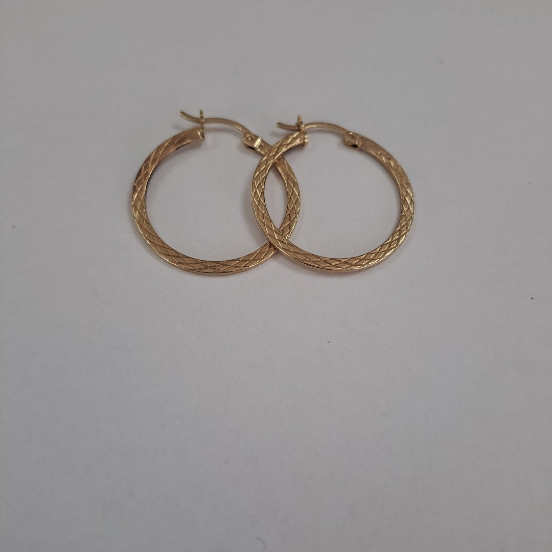 ARRACADAS PAR ORO 10 K 1.8 GRMS (SEMINUEVO)