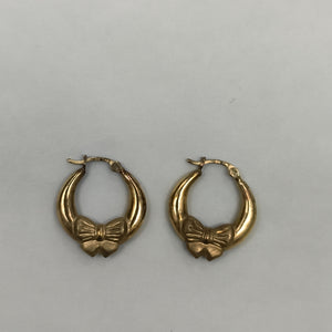 ARRACADAS PAR ORO 14 K 2,00 GRMS (SEMINUEVO)