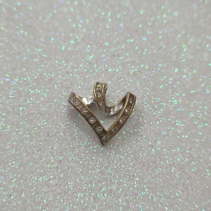 DIJE ORO BLANCO 14 K 2,40 GRMS (SEMINUEVO)