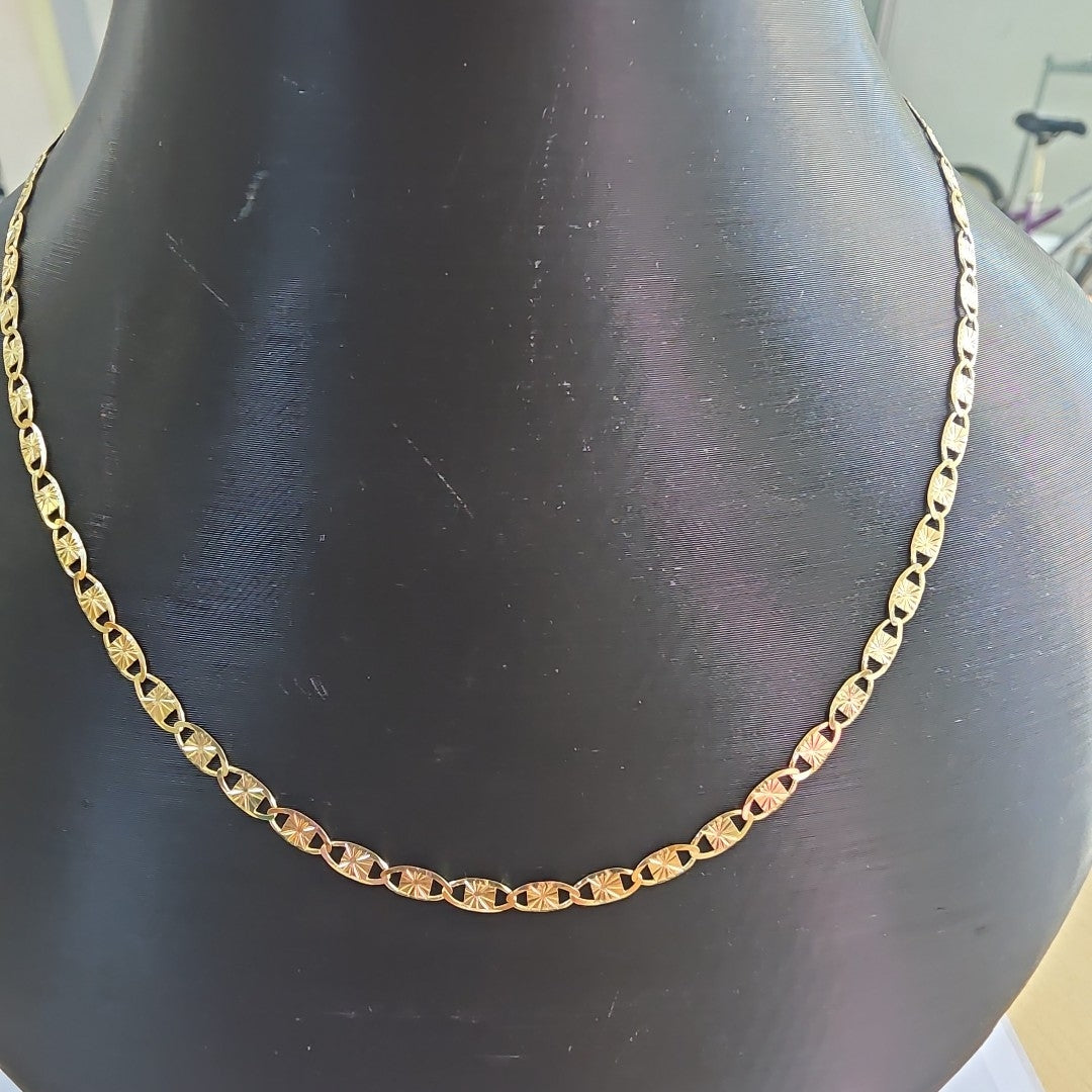 CADENAS GUCHI ORO 14K 55 CM 7.1 GR (NUEVO)