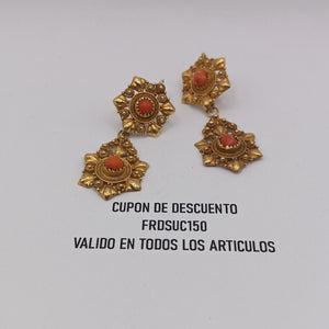 ARETES PAR ORO 10 K 7.1 GRMS (SEMINUEVO)