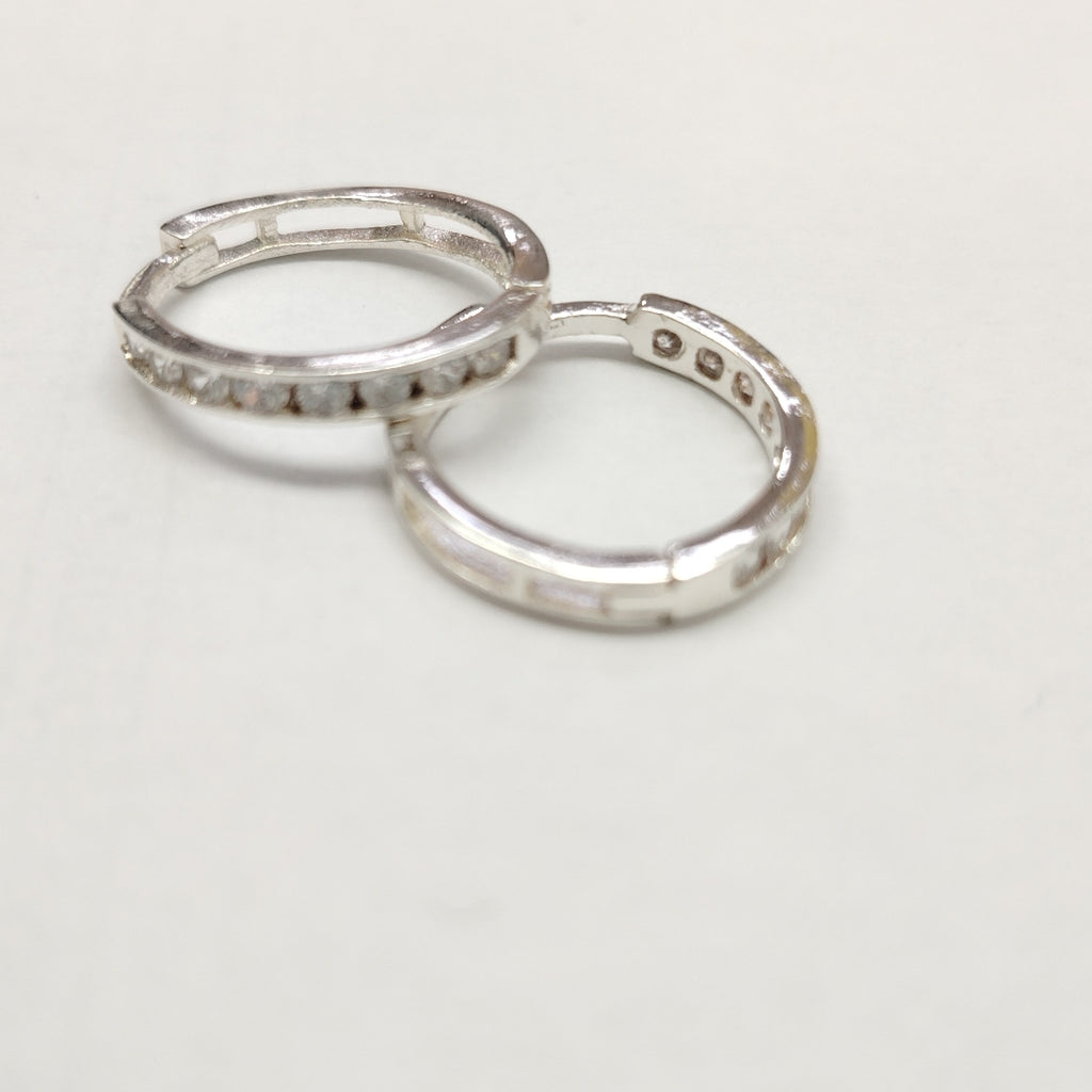 ARRACADAS C/CIRCONIAS PLATA .925 2.1 GR (NUEVO)