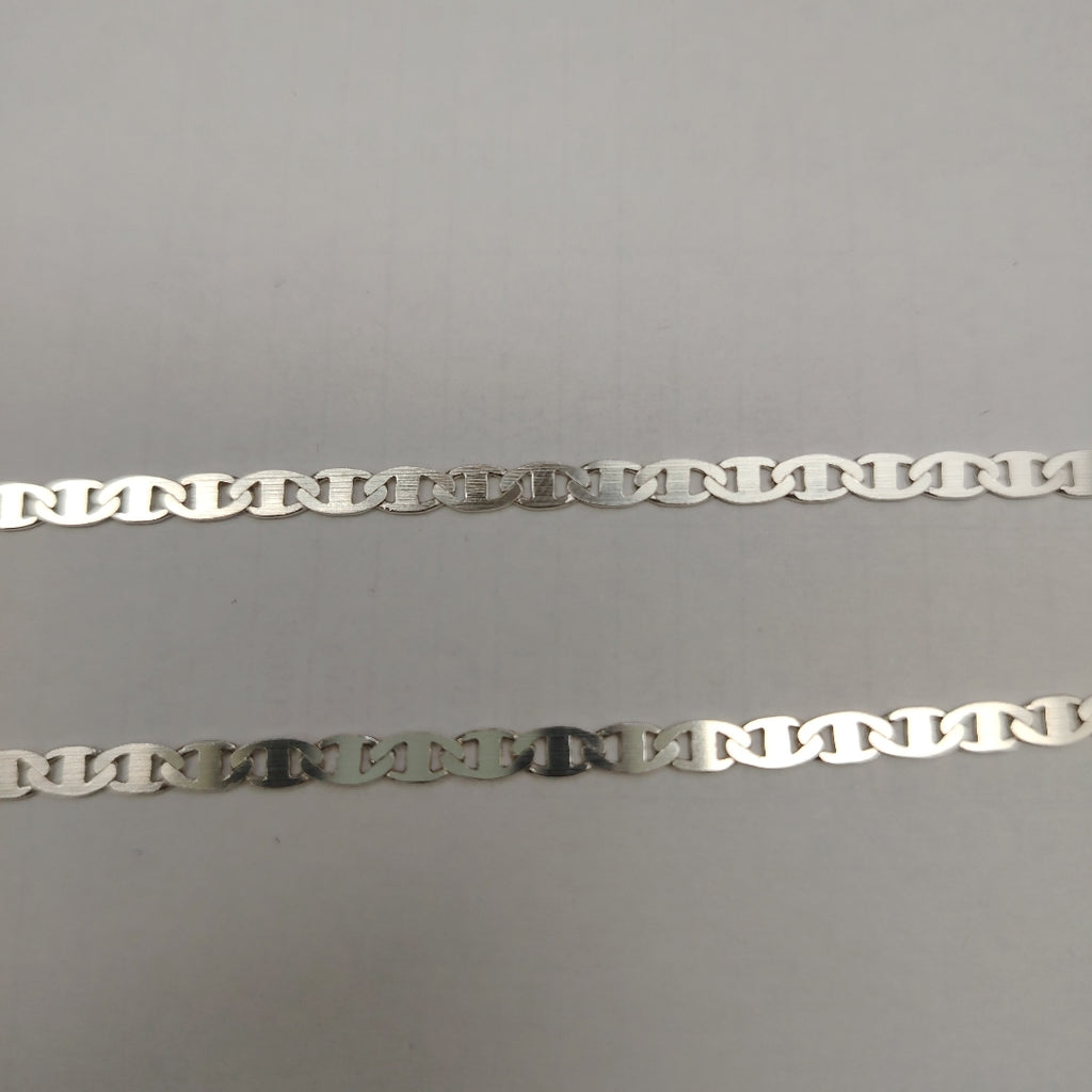CADENA TEJIDO GUCHI PLATA .925 60 CM 9.1 GR (NUEVO)
