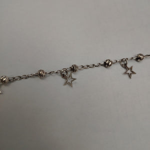 PULSERA TEJIDO ESPECIAL PLATA .925 18 CM 2.7 GR (NUEVO)
