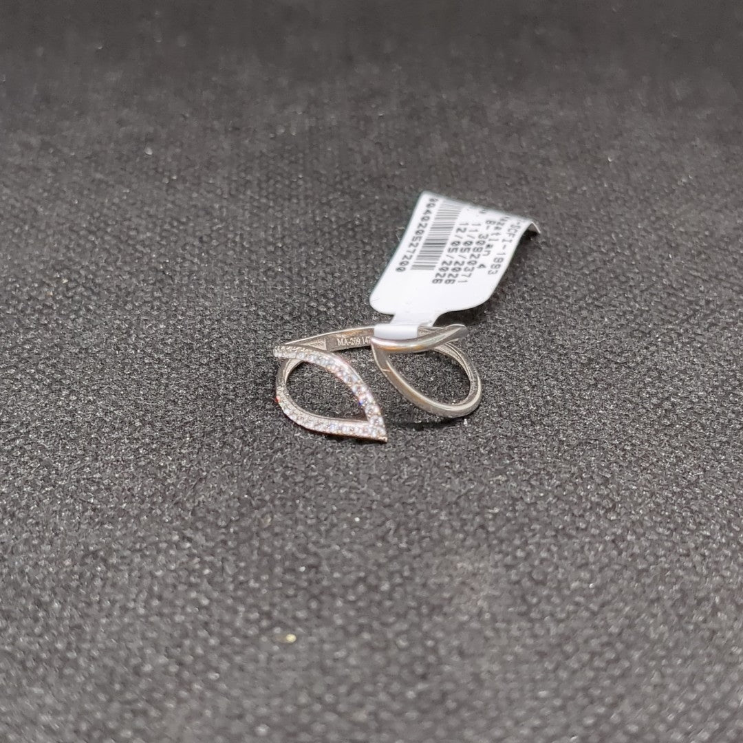 ANILLITO ORO, ORO BLANCO 14 K 1.5 GRMS (SEMINUEVO)