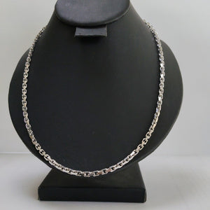 CADENA ORO, ORO BLANCO 14 K 26.9 GRMS (SEMINUEVO)
