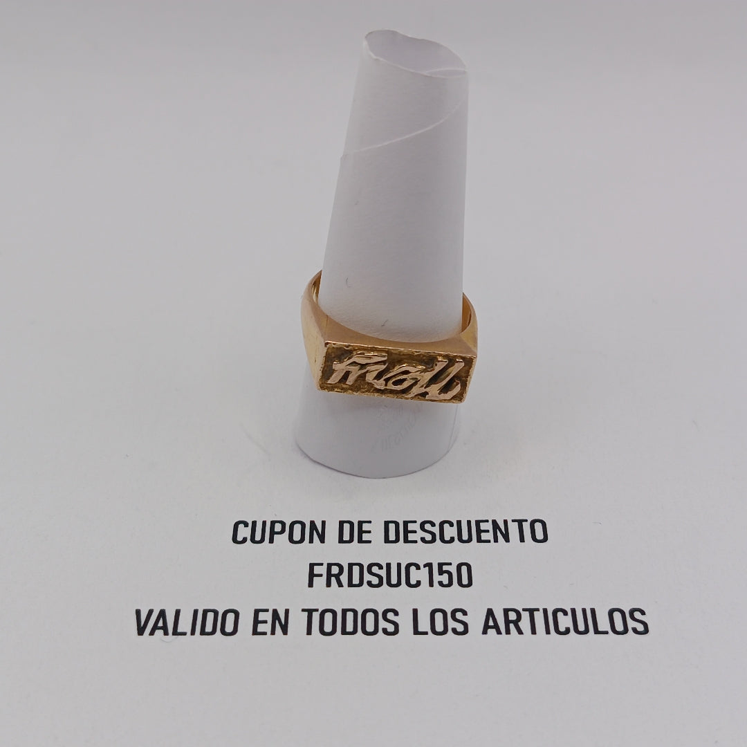 ANILLO ORO 10 K 5.8 GRMS (SEMINUEVO)