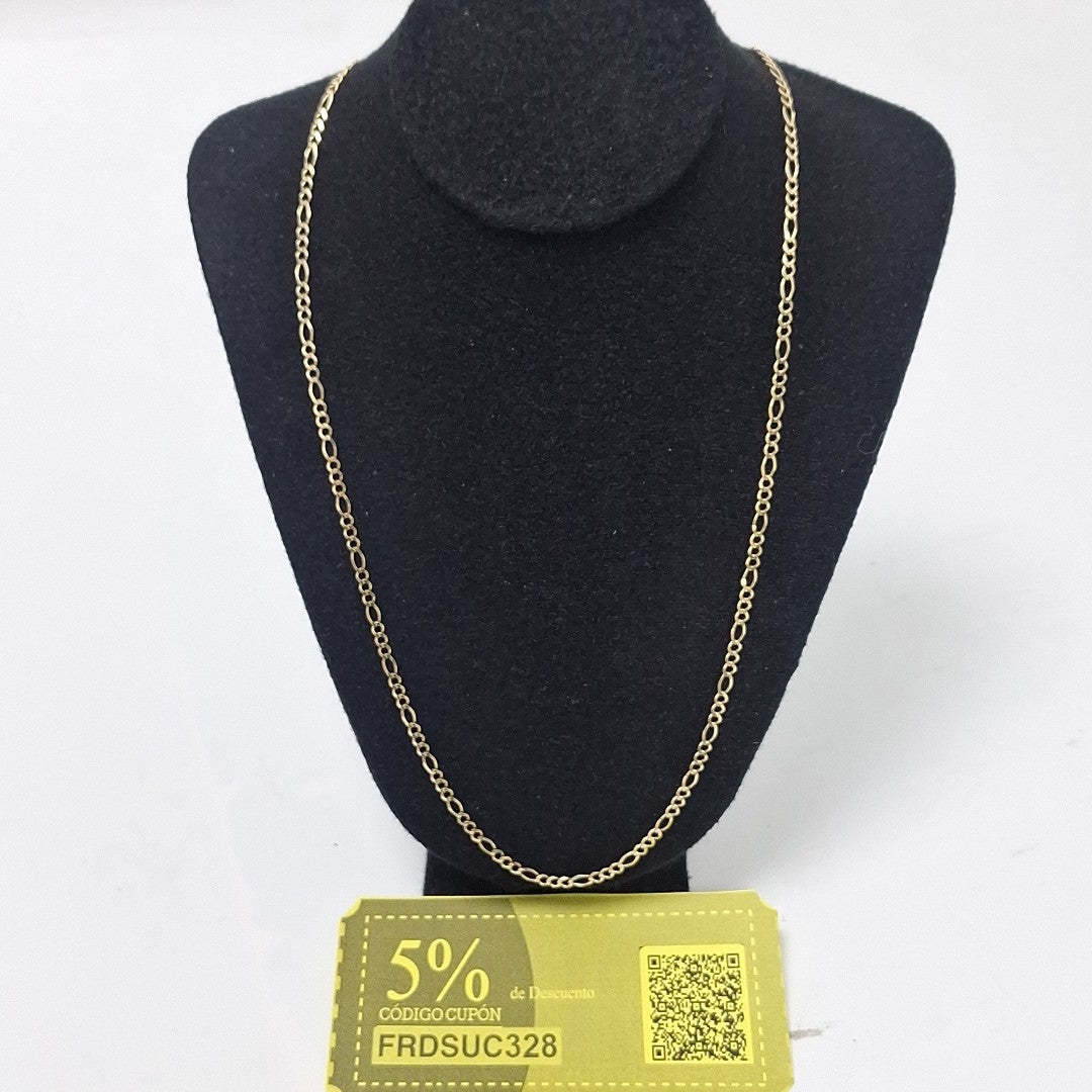 CADENA ORO 10 K 7.6 GRMS (SEMINUEVO)