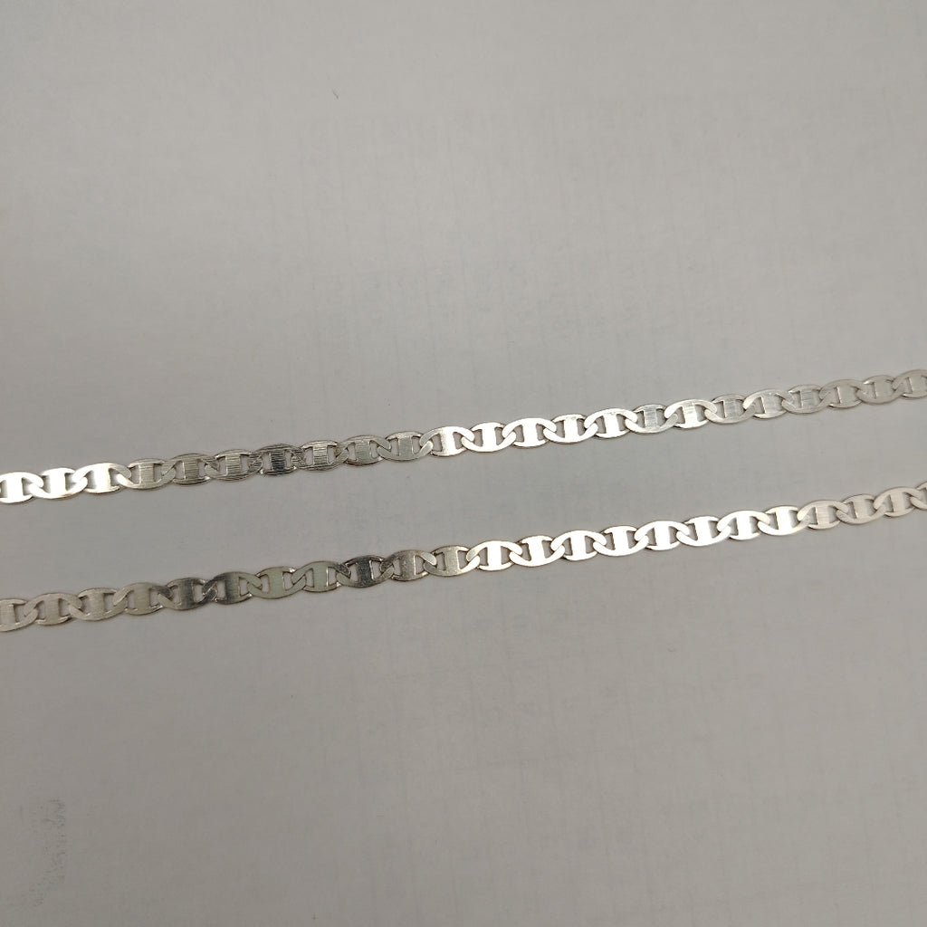 CADENA TEJIDO GUCHI PLATA .925 60 CM 9.3 GR (NUEVO)