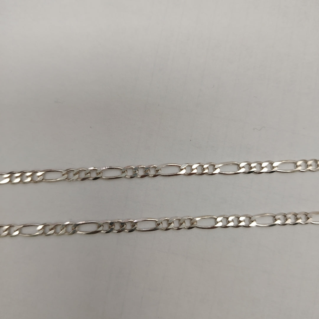 CADENA TEJIDO 3X1 PLATA .925 55 CM 7.7 GR (NUEVO)