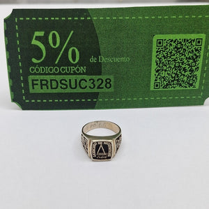 ANILLO DE GRADUACIÓN ORO 8 K 7.4 GRMS (SEMINUEVO)