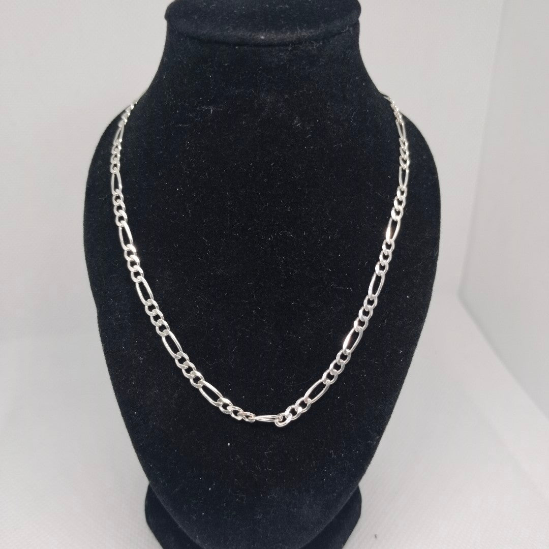 CADENA TEJIDO 3X1 PLATA .925 55 CM 7.5 GR (NUEVO)