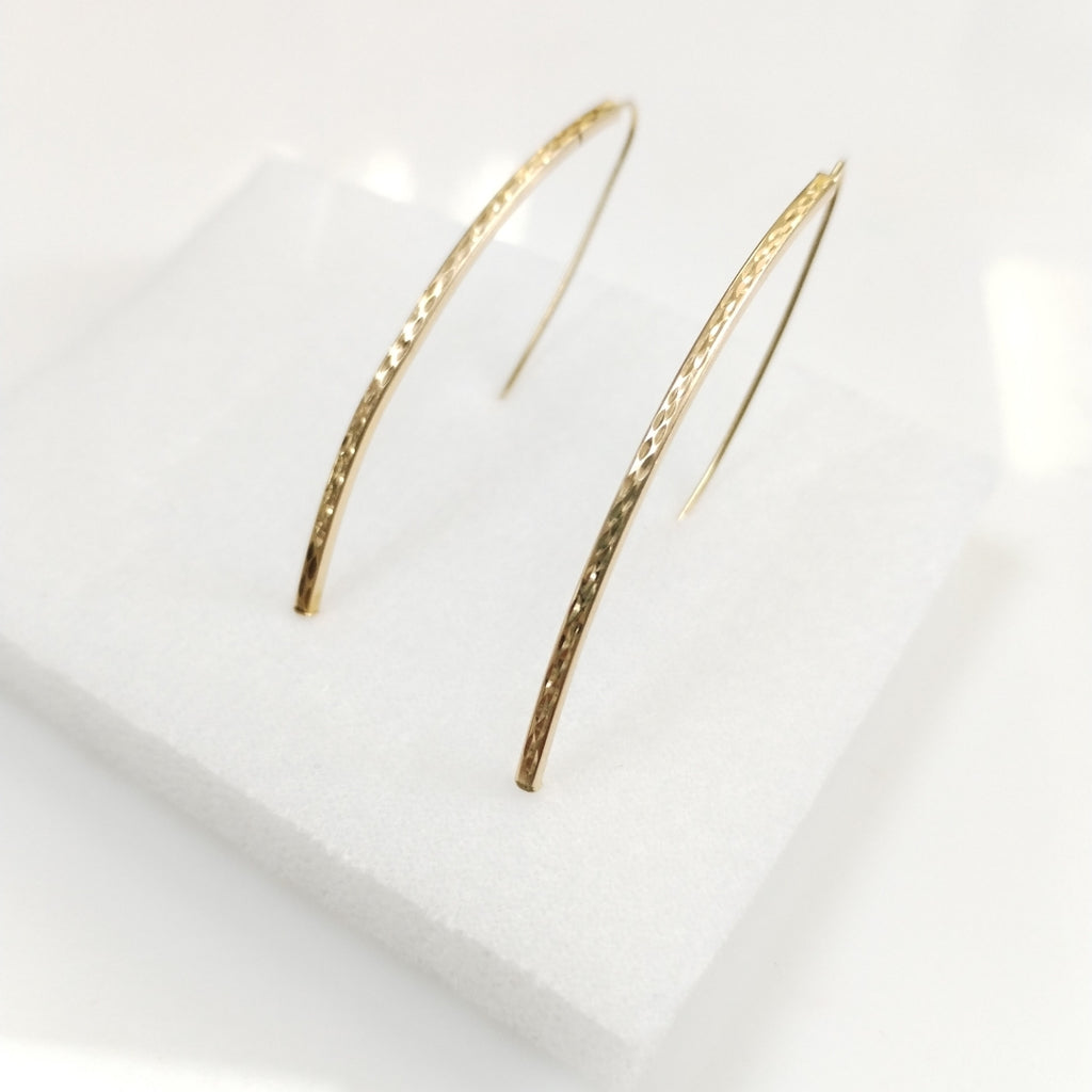 ARETES PAR ORO 14 K 1.5 GRMS (SEMINUEVO)