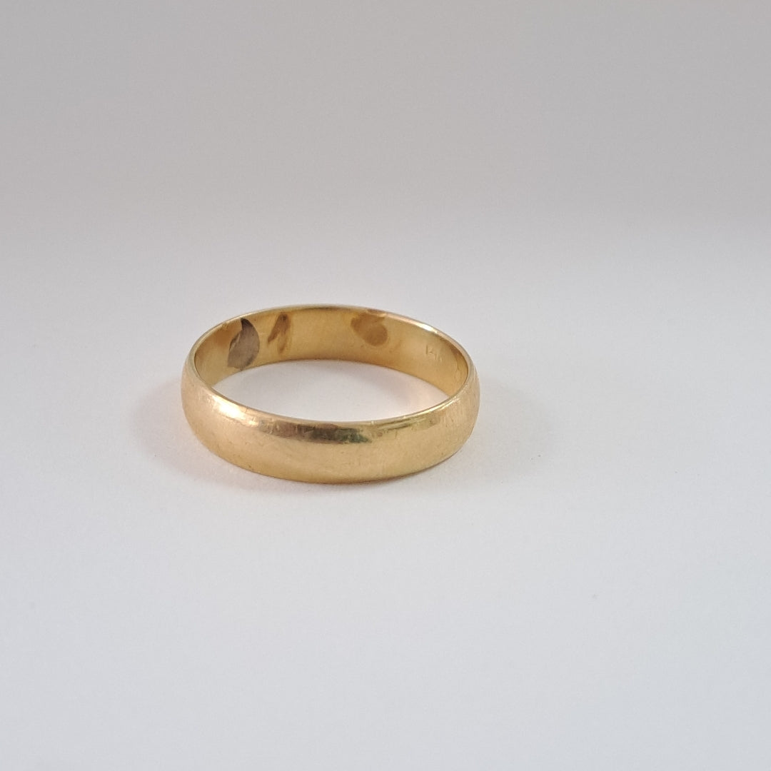 ARGOLLA ORO 14 K 3,50 GRMS (SEMINUEVO)