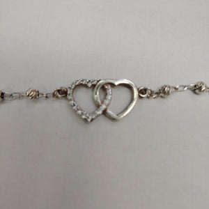 PULSERA TEJIDO TEJIDO ESPECIAL PLATA .925 18 CM 4.1 GR (NUEVO)