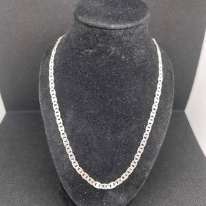CADENA TEJIDO GUCHI PLATA .925 60 CM 9 GR (NUEVO)