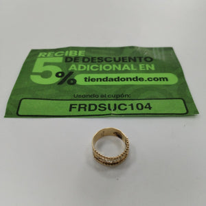 ANILLO ORO 14 K 3 GRMS (SEMINUEVO)
